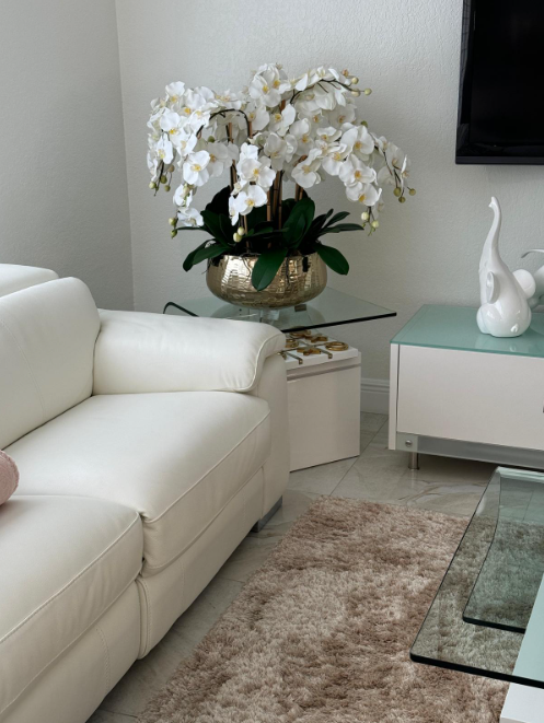 Arreglo floral moderno para interiores en Miami